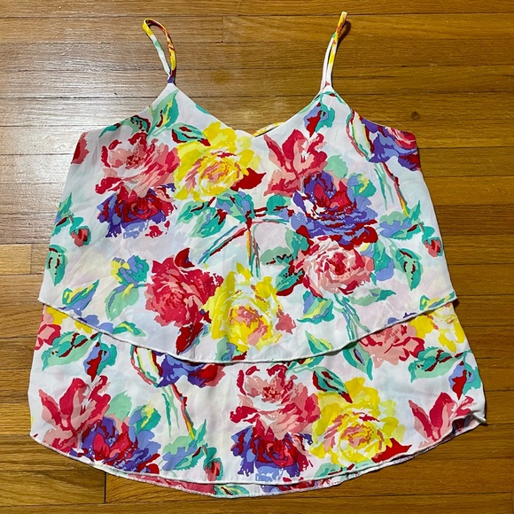 Shop Karlie: Floral Tier Tank - Picture 2 of 5